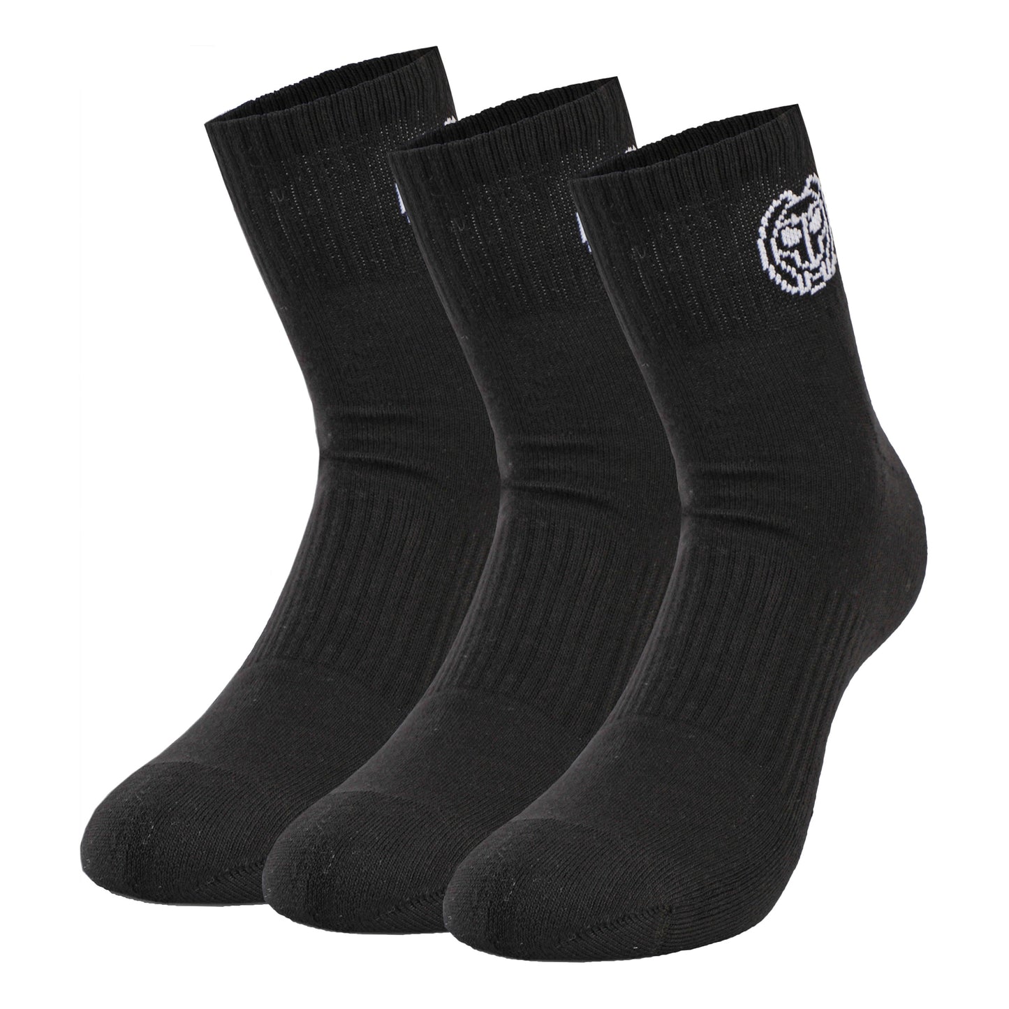 BIDI BADU Gila Ankle Tech Sports Socks 3 Pack Unisex - black, white