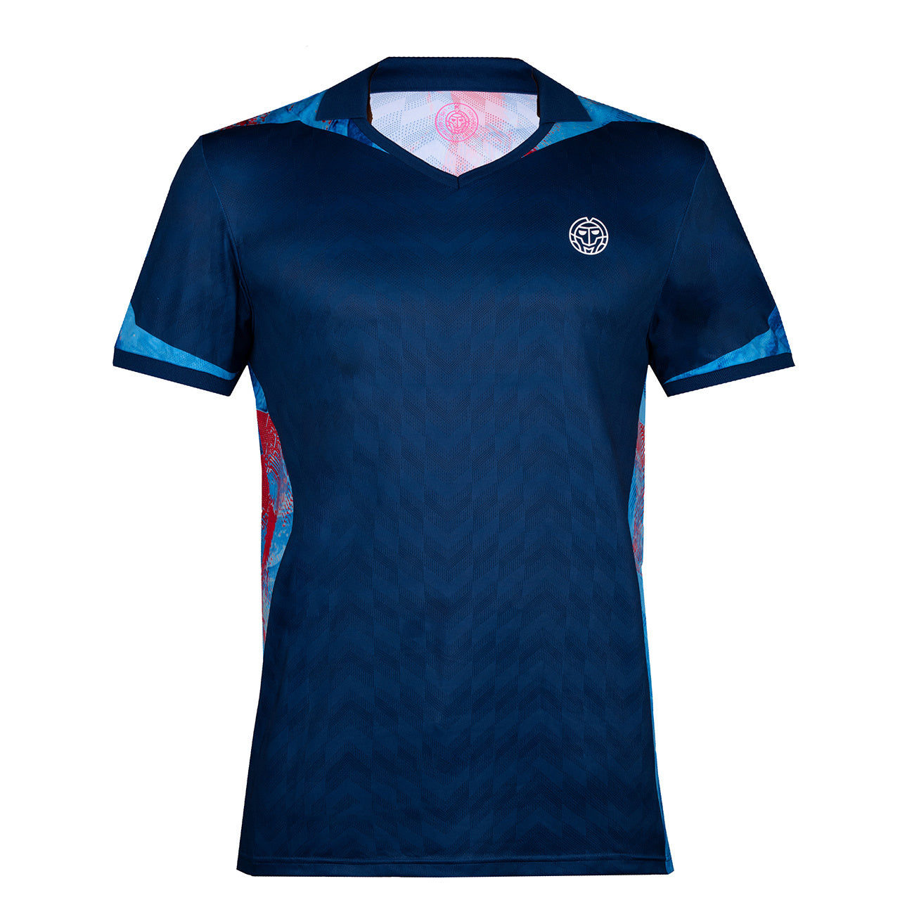 BIDI BADU Tano Tech Polo Men - dark blue, light blue