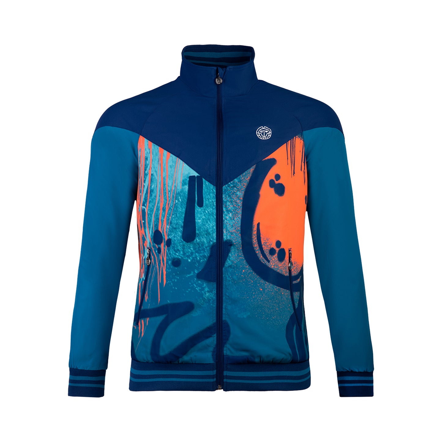 BIDI BADU Dusty Tech Trainingsjacke -petrol,dunkelblau