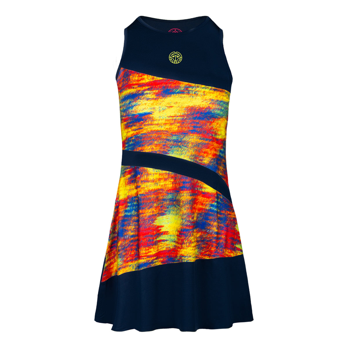 BIDI BADU Abeni Tech 2in1 Dress Women - dark blue, multicoloured