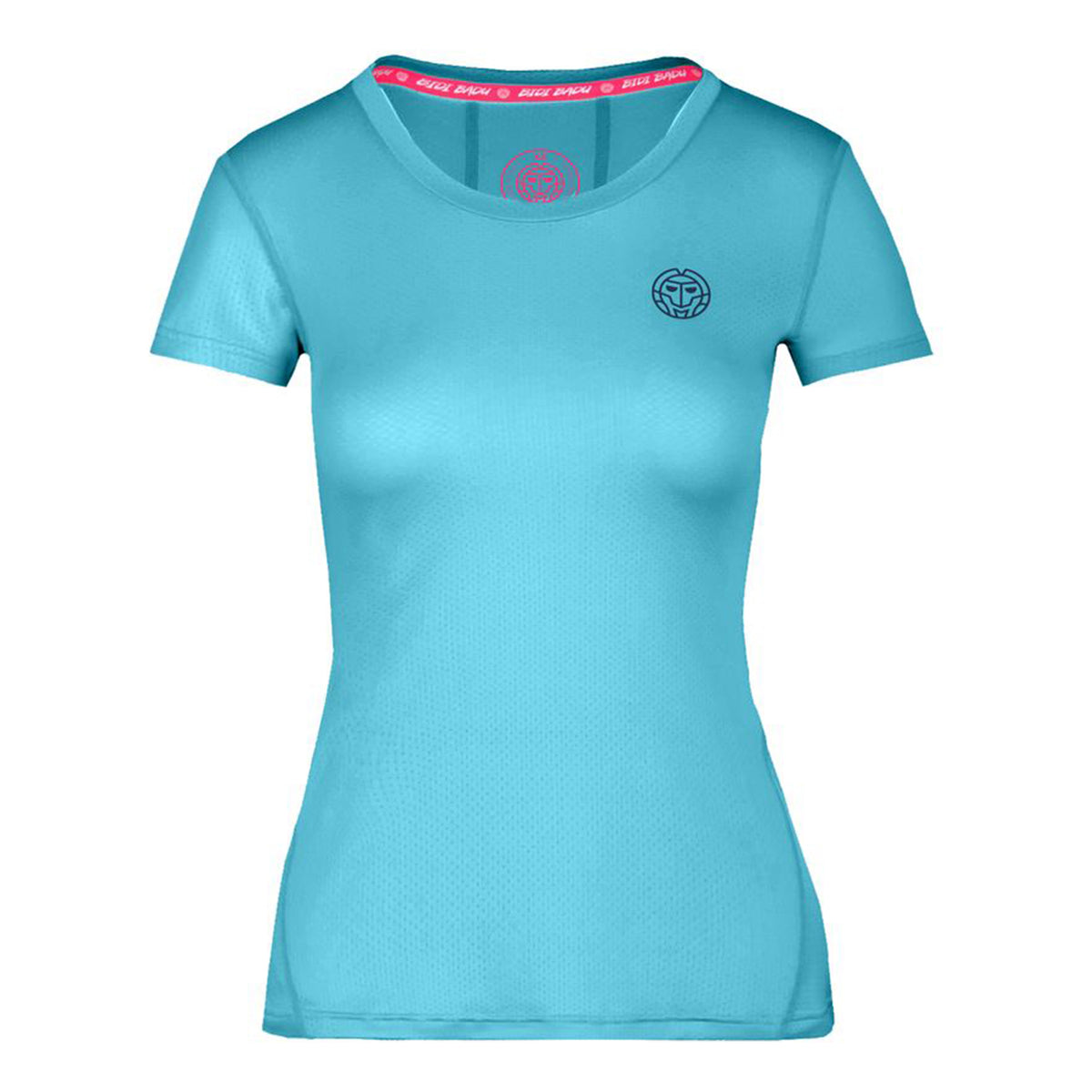 BIDI BADU Eve Tech Roundneck T-Shirt Women - light blue,