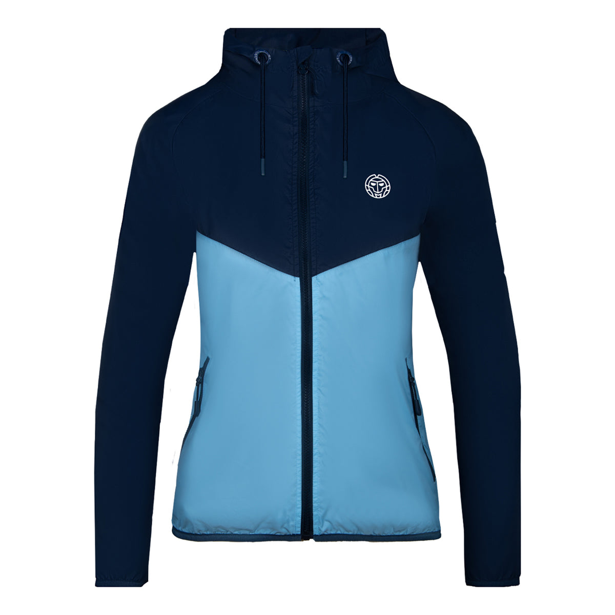 BIDI BADU Zohra Tech Trainingsjacke Damen - hellblau, dunkelblau