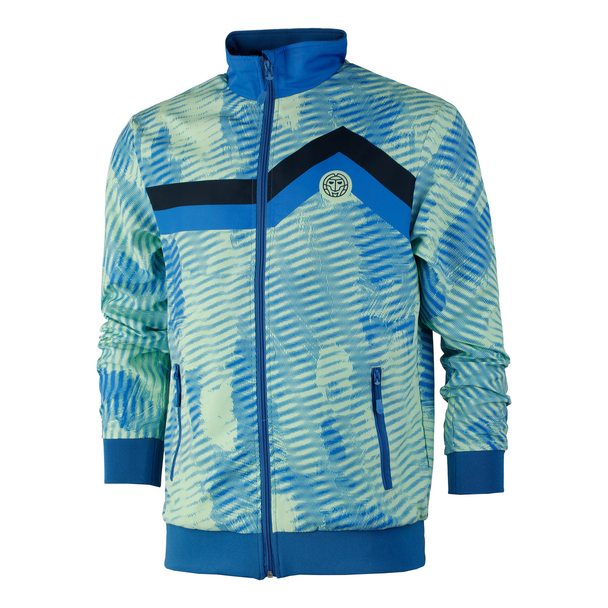 BIDI BADU Zulu Tech Training jacket Men - blue, light green