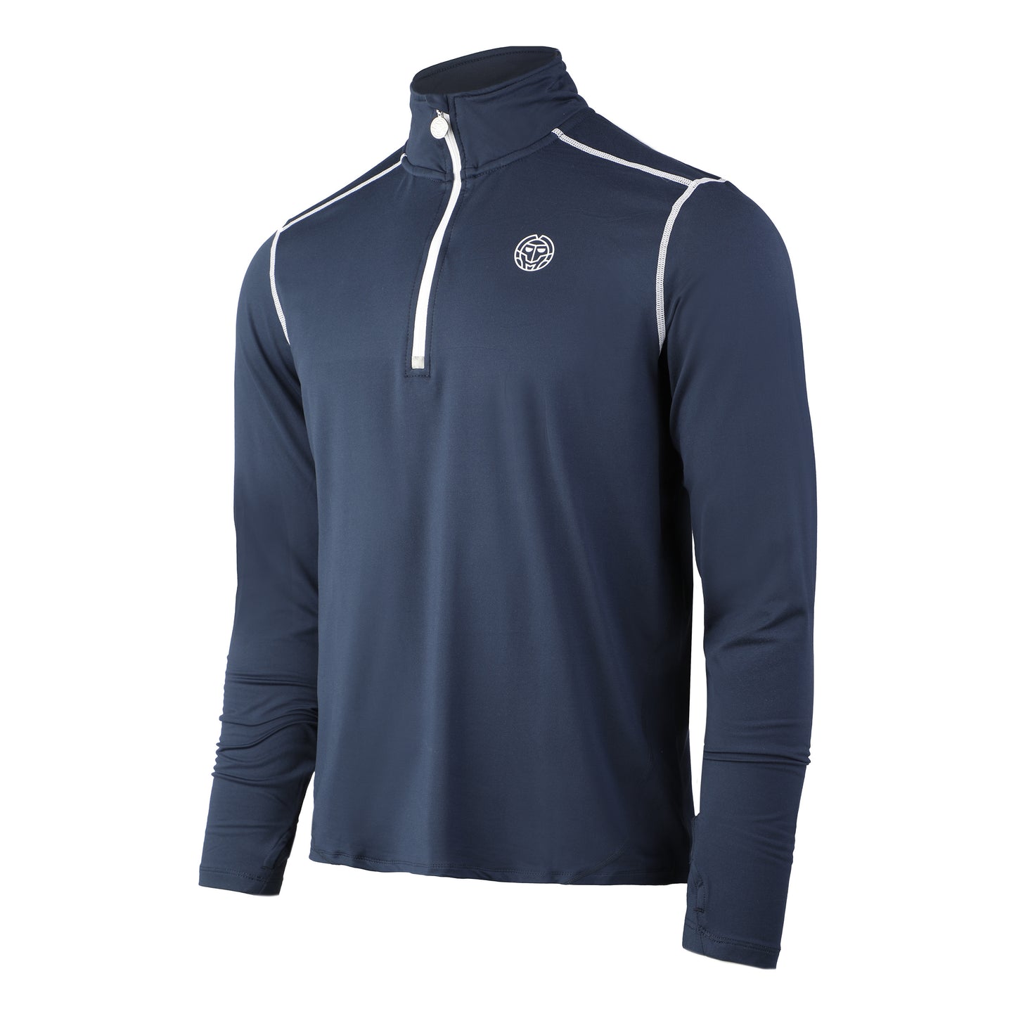 BIDI BADU Zac Tech Longsleeve Herren-Dunkelblau