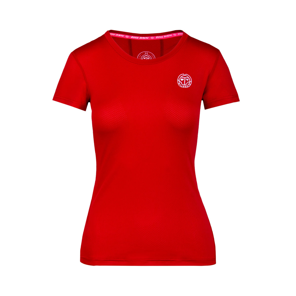 BIDI BADU Calla Tech Roundneck T-Shirt Mädchen - rot,