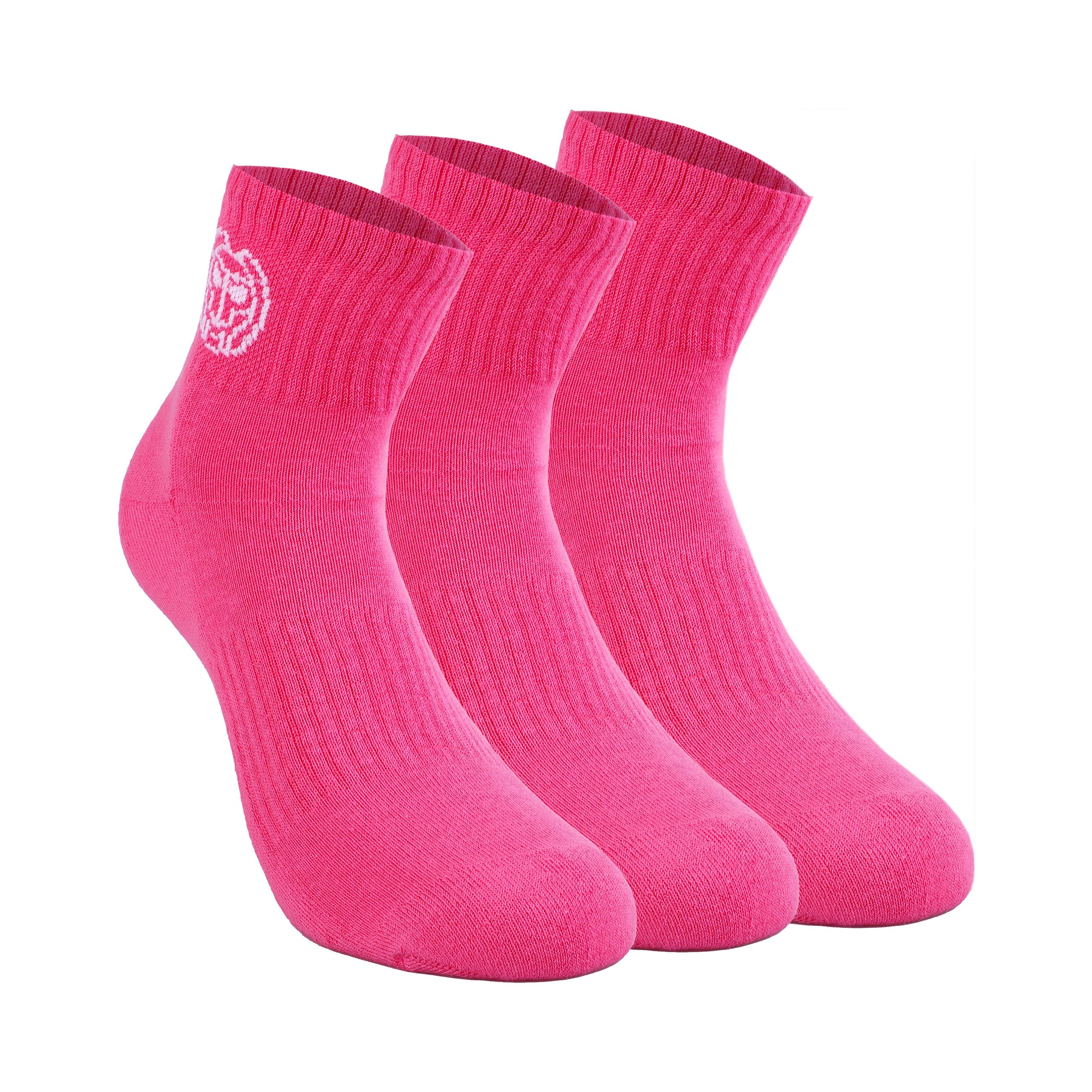 BIDI BADU Anchor Ankle Move Tennissocken 3er Pack-Pink
