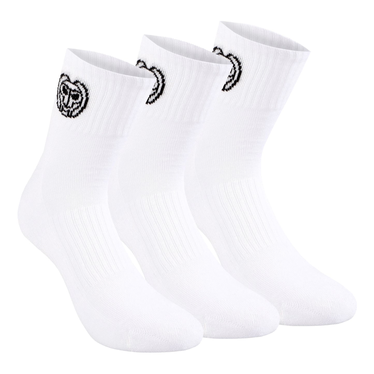 BIDI BADU Anchor Ankle Move Tennis Socks 3 Pack-White