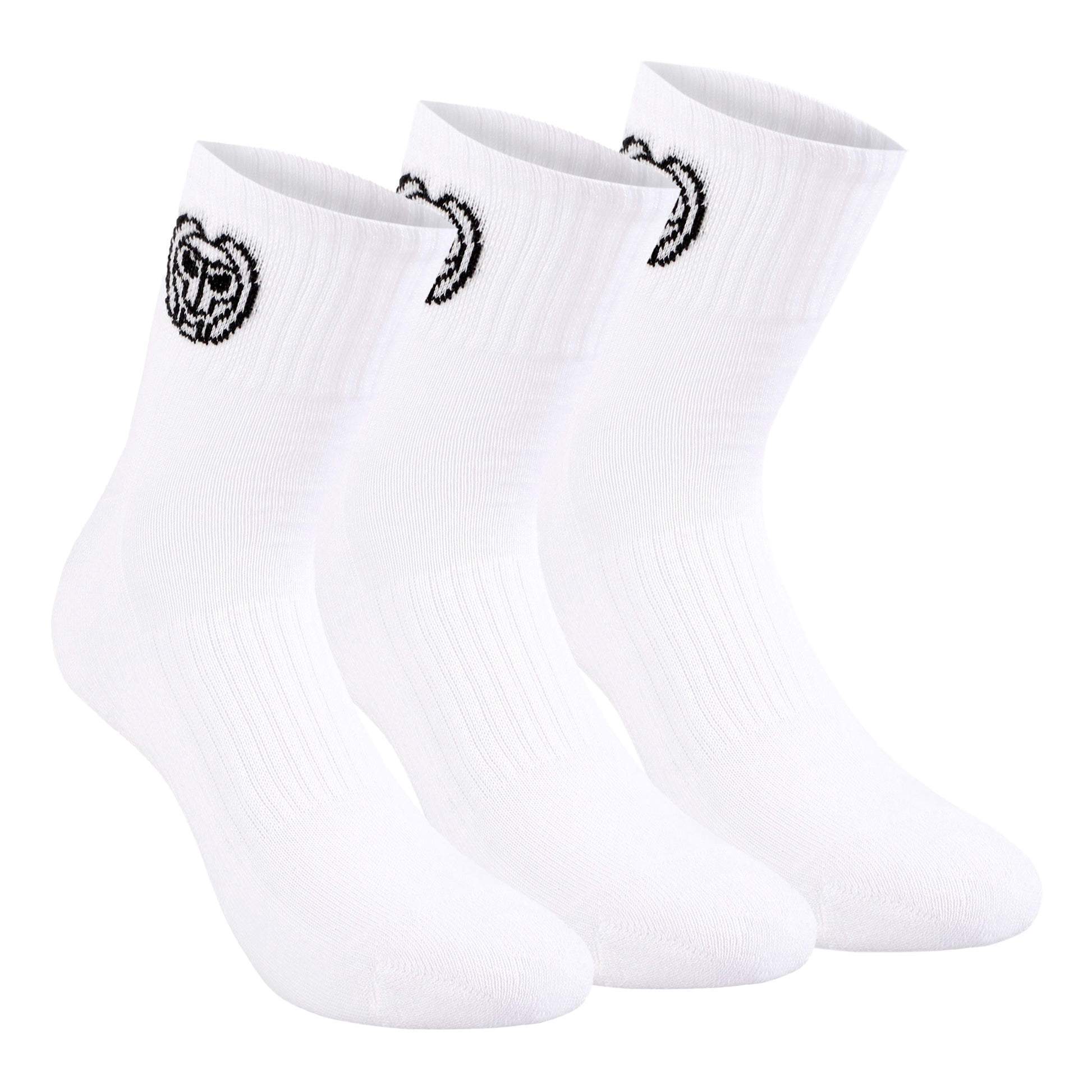 BIDI BADU Anchor Ankle Move Tennis Socks 3 Pack-White
