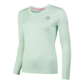 Pia Tech Roundneck Longsleeve Damen-Türkis