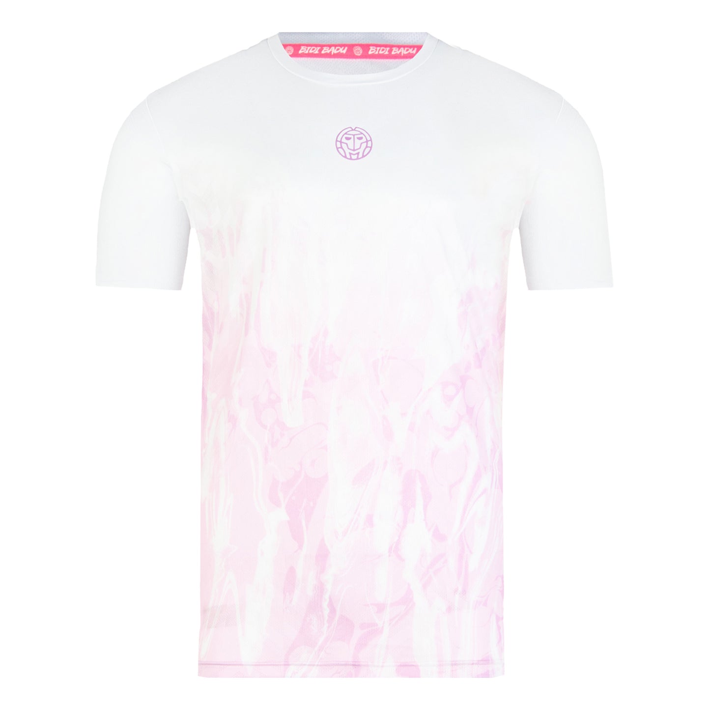 BIDI BADU Tafari Tech T-Shirt Men - violet, white
