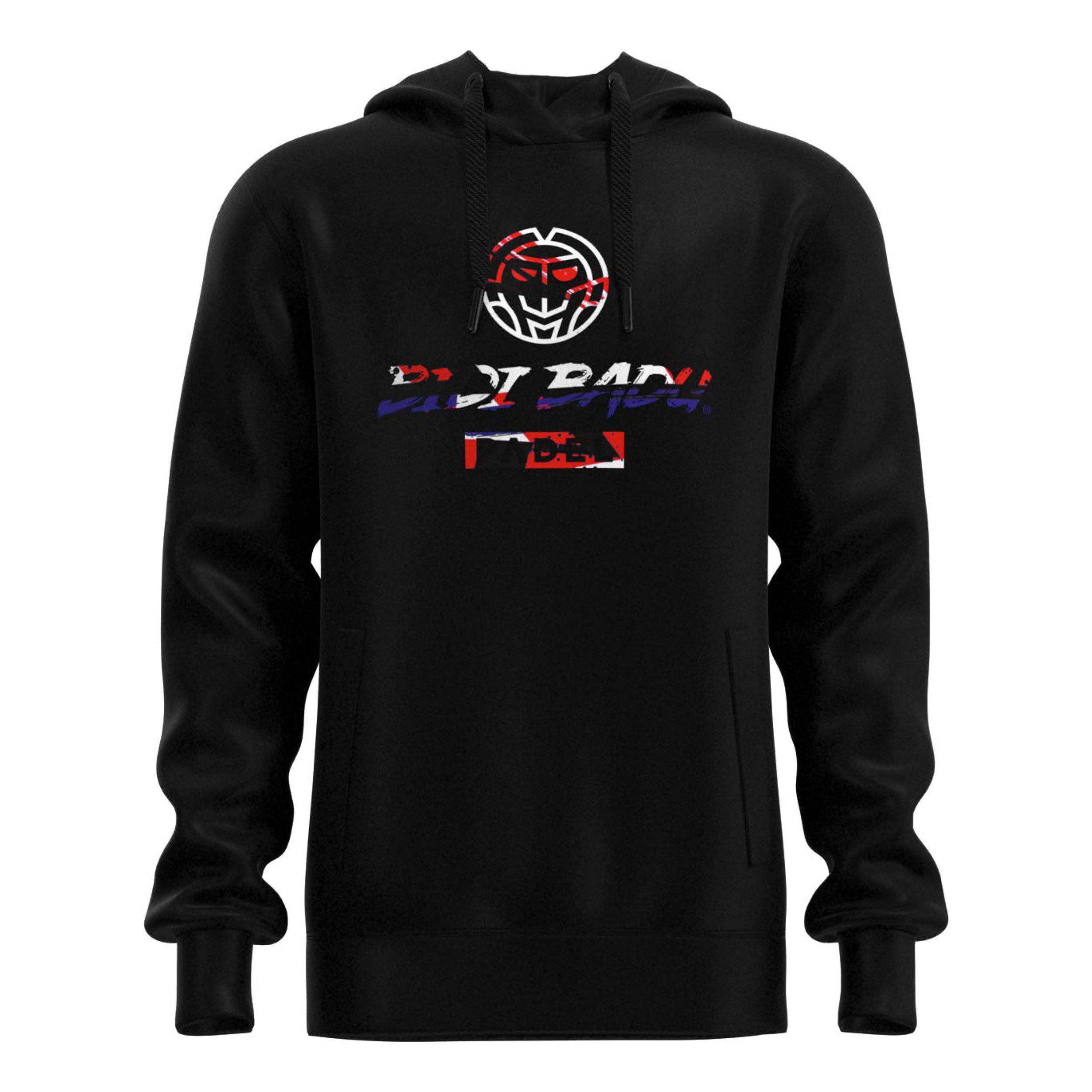 BIDI BADU Good Vibes Logo Hoody Herren-Schwarz