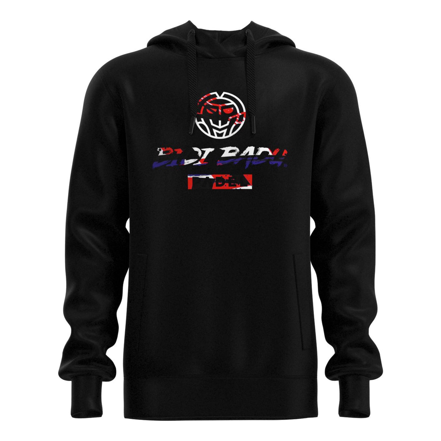 BIDI BADU Good Vibes Logo Hoody Herren-Schwarz