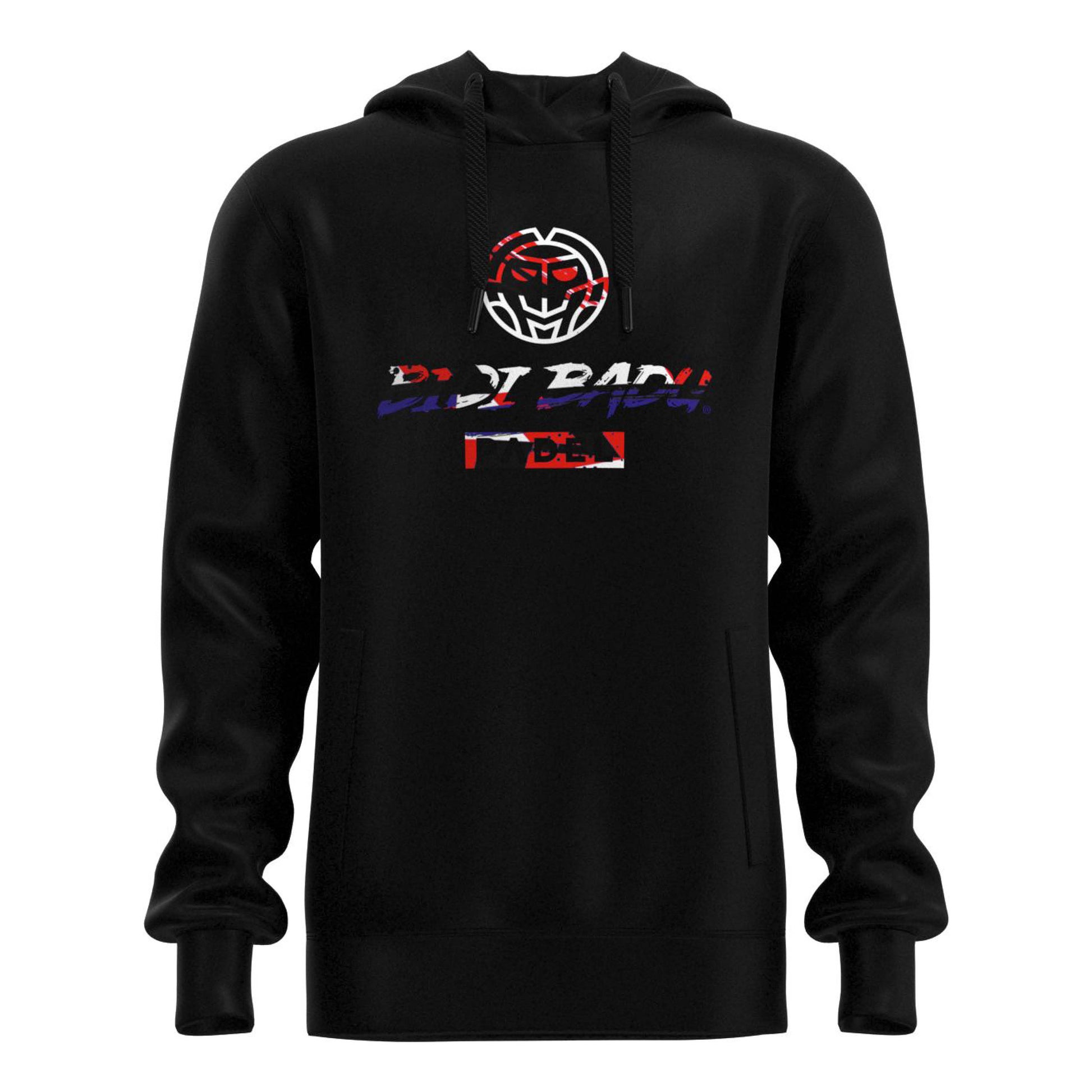 BIDI BADU Good Vibes Logo Hoody Herren-Schwarz