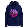 Colortwist Chill Hoody Damen - dunkelblau, pink
