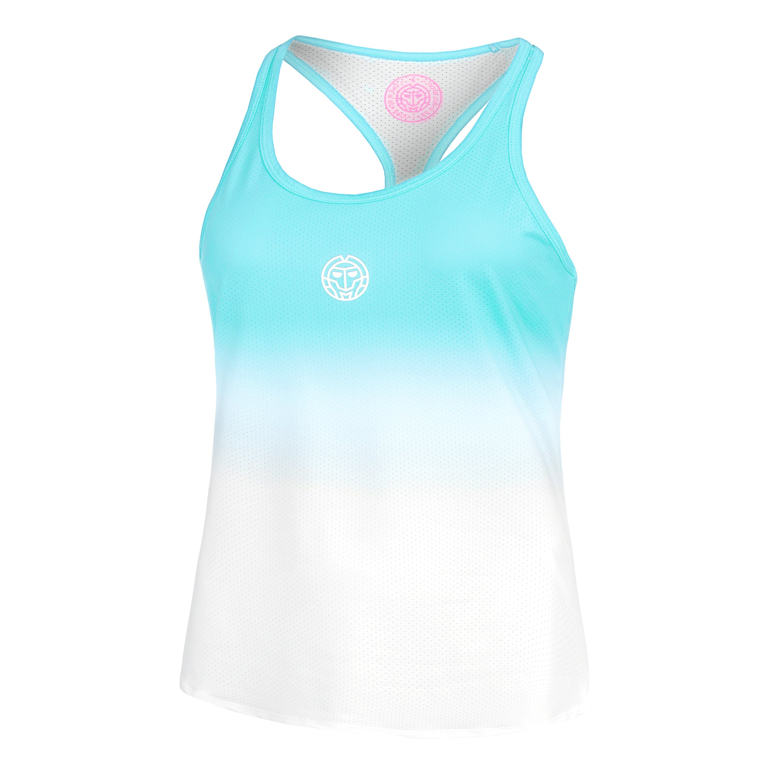 BIDI BADU Crew Gradiant Tank Top Women-Turquoise,White