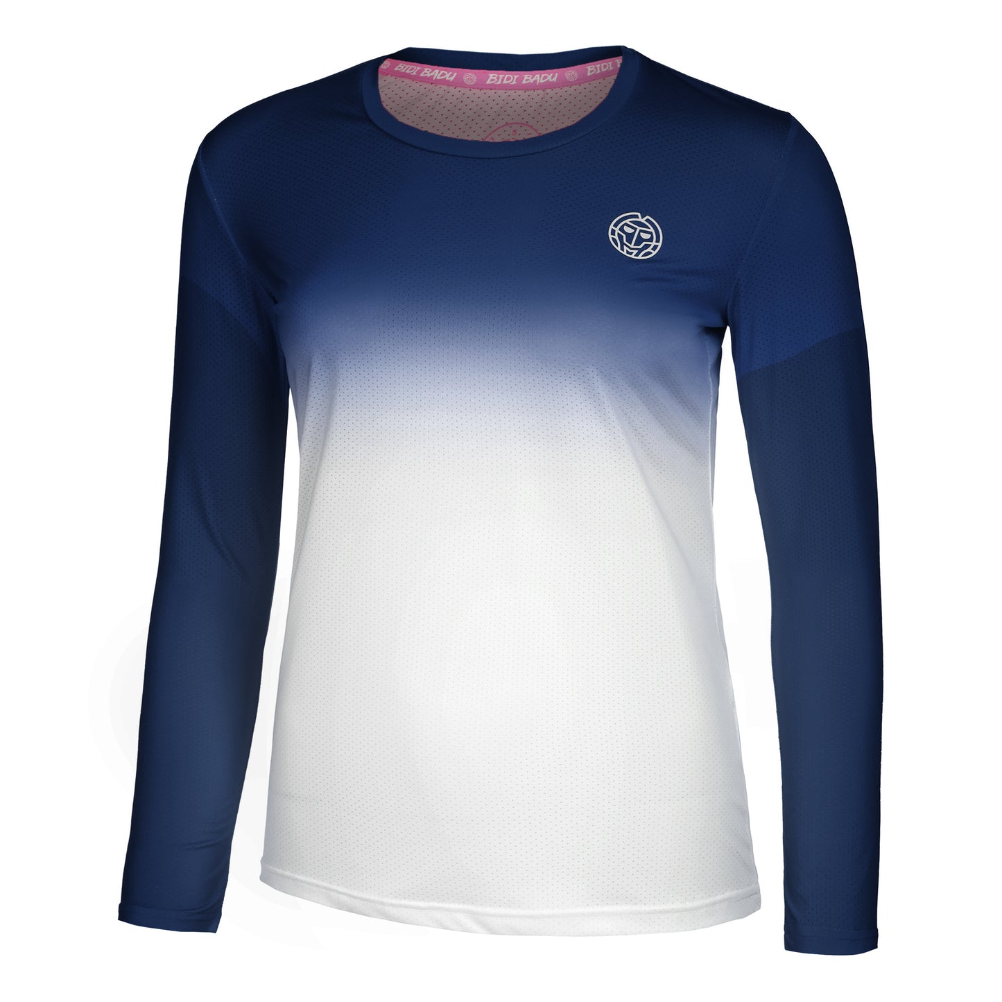 BIDI BADU Crew Gradiant Long Sleeve Women-Dark Blue,White