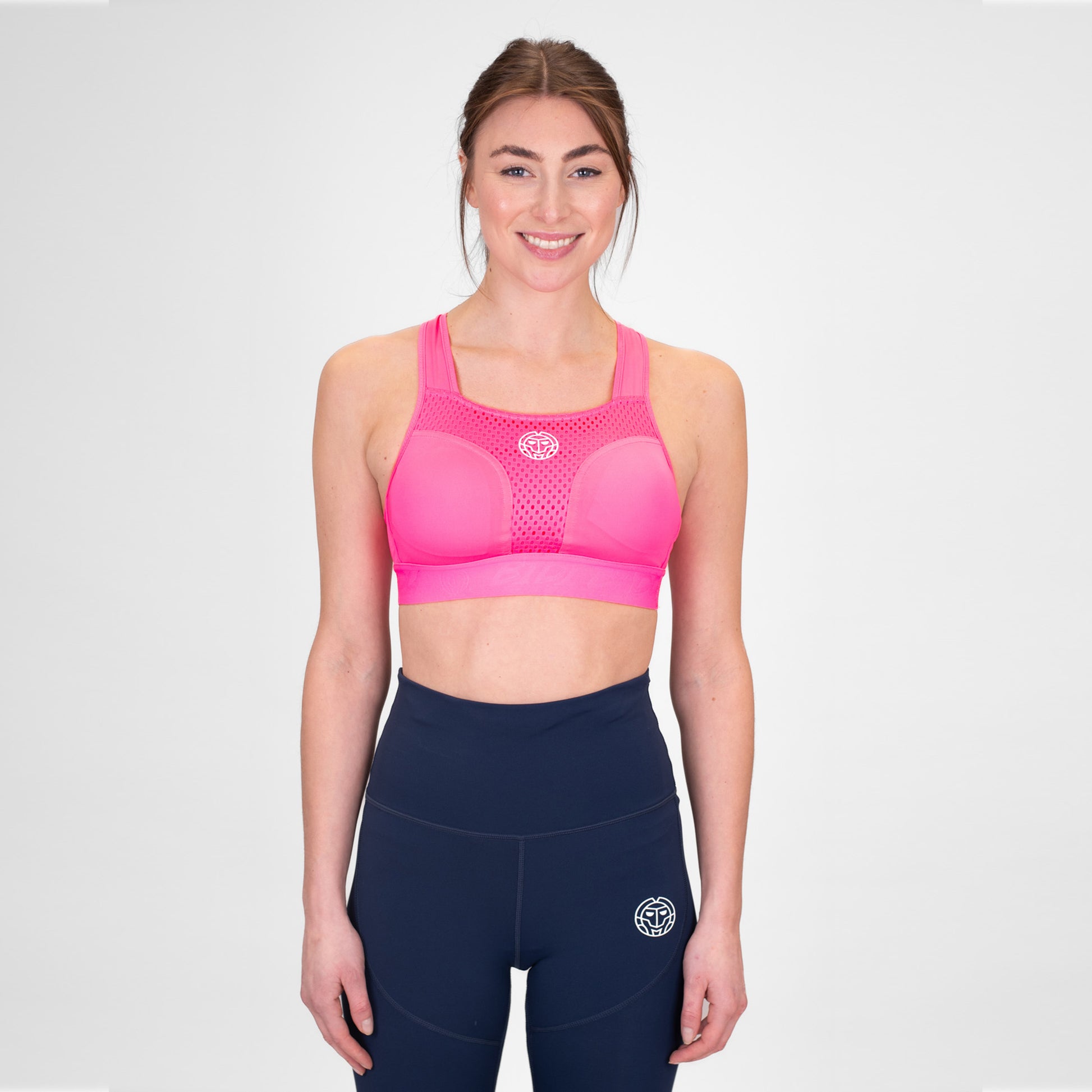 BIDI BADU Crew High Support Sport-BH Damen-Pink