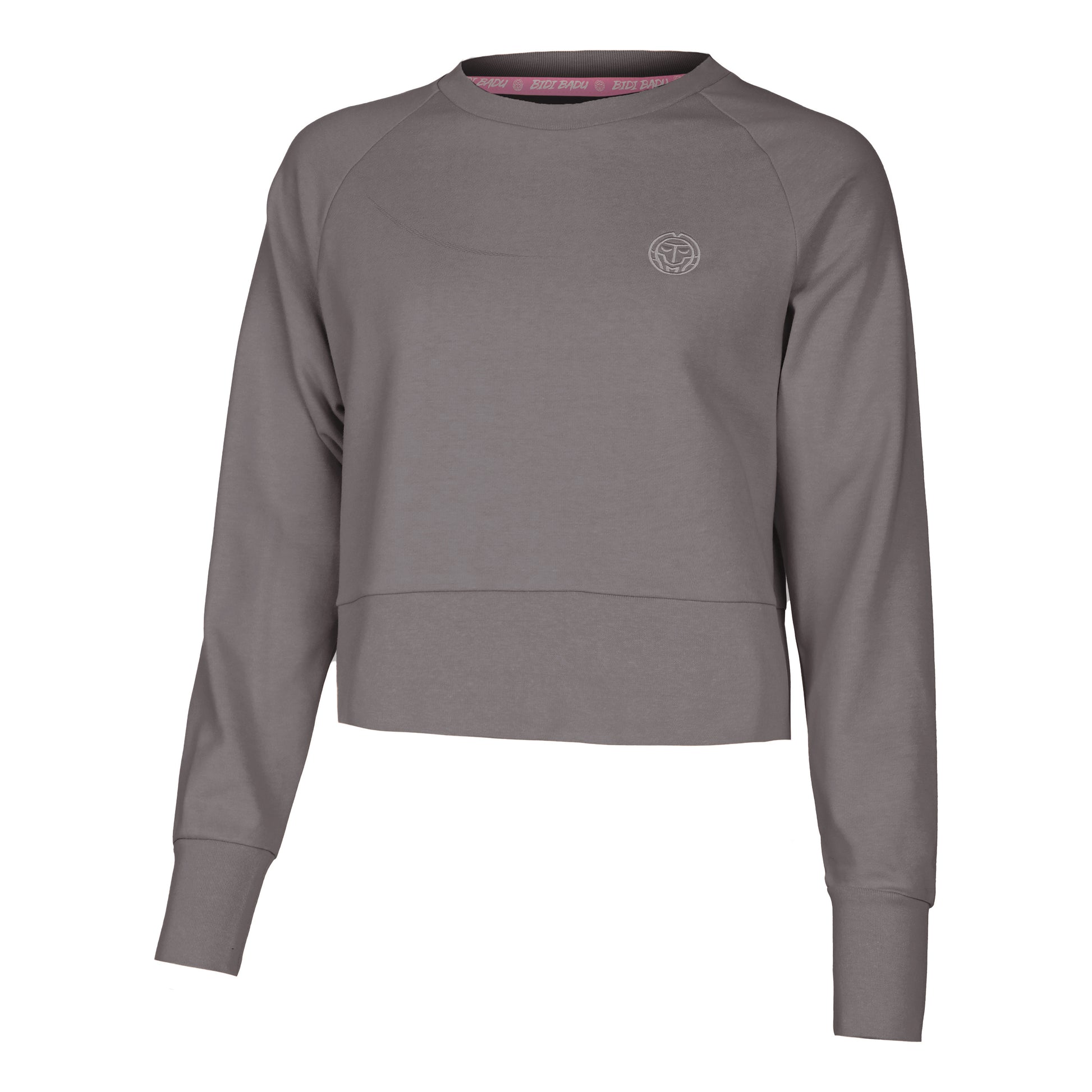 BIDI BADU Chill Crew Sweatshirt Damen-Dunkelgrau