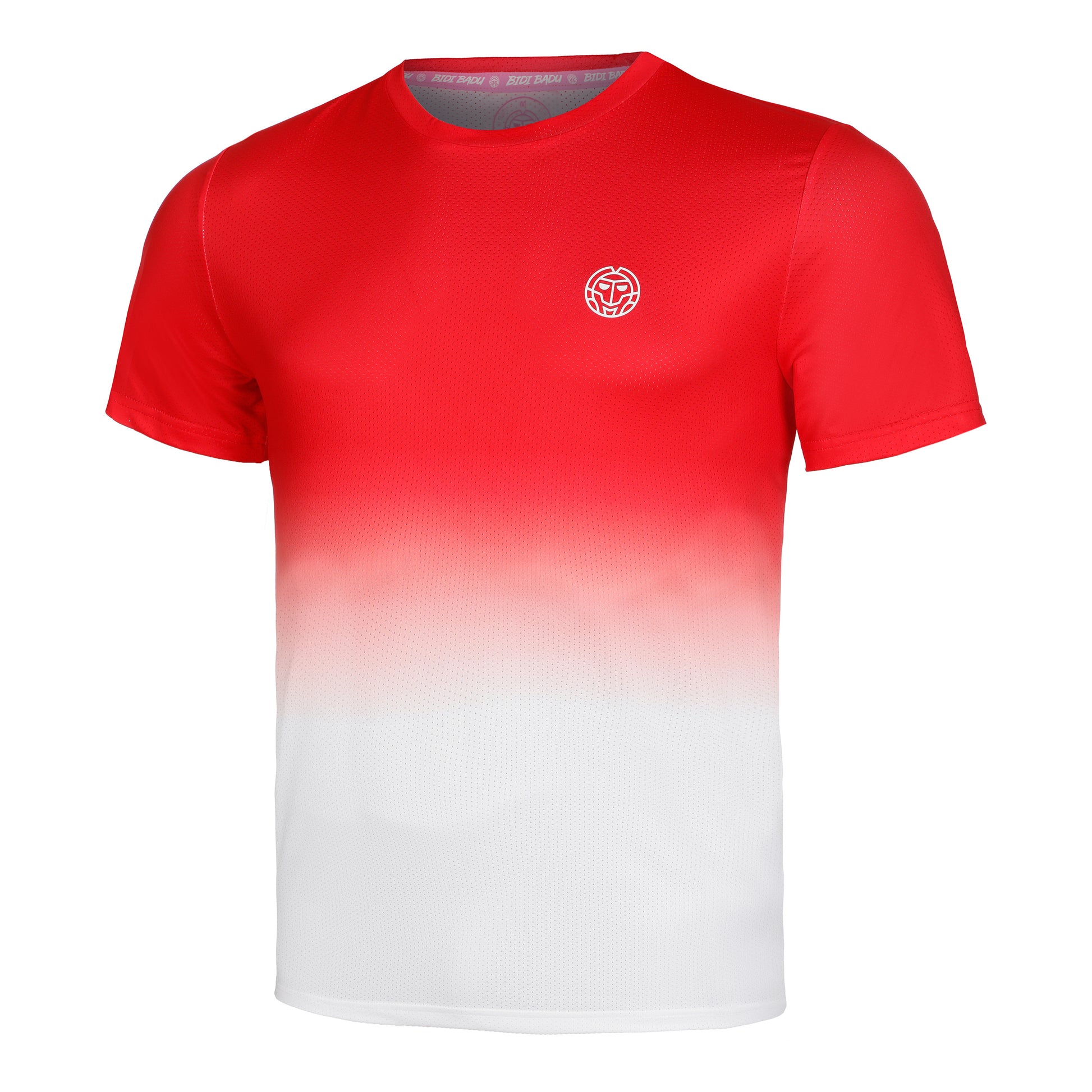 BIDI BADU Crew Gradiant T-Shirt Men-Red,White