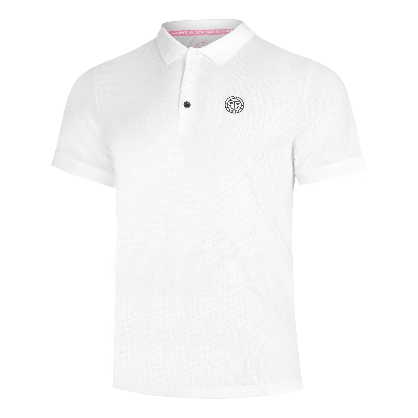 BIDI BADU Crew Polo Herren-Weiß