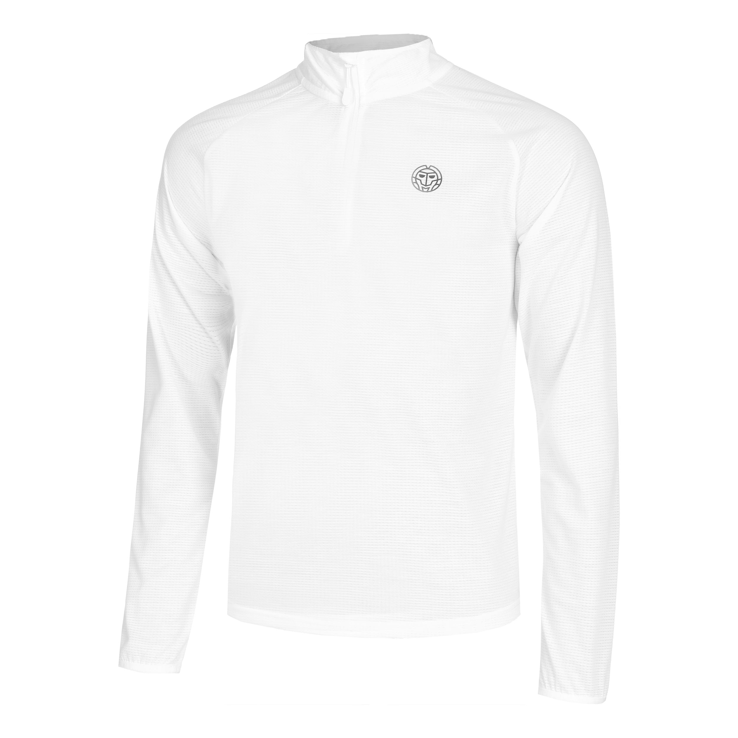 BIDI BADU Crew Long Sleeve Men-White