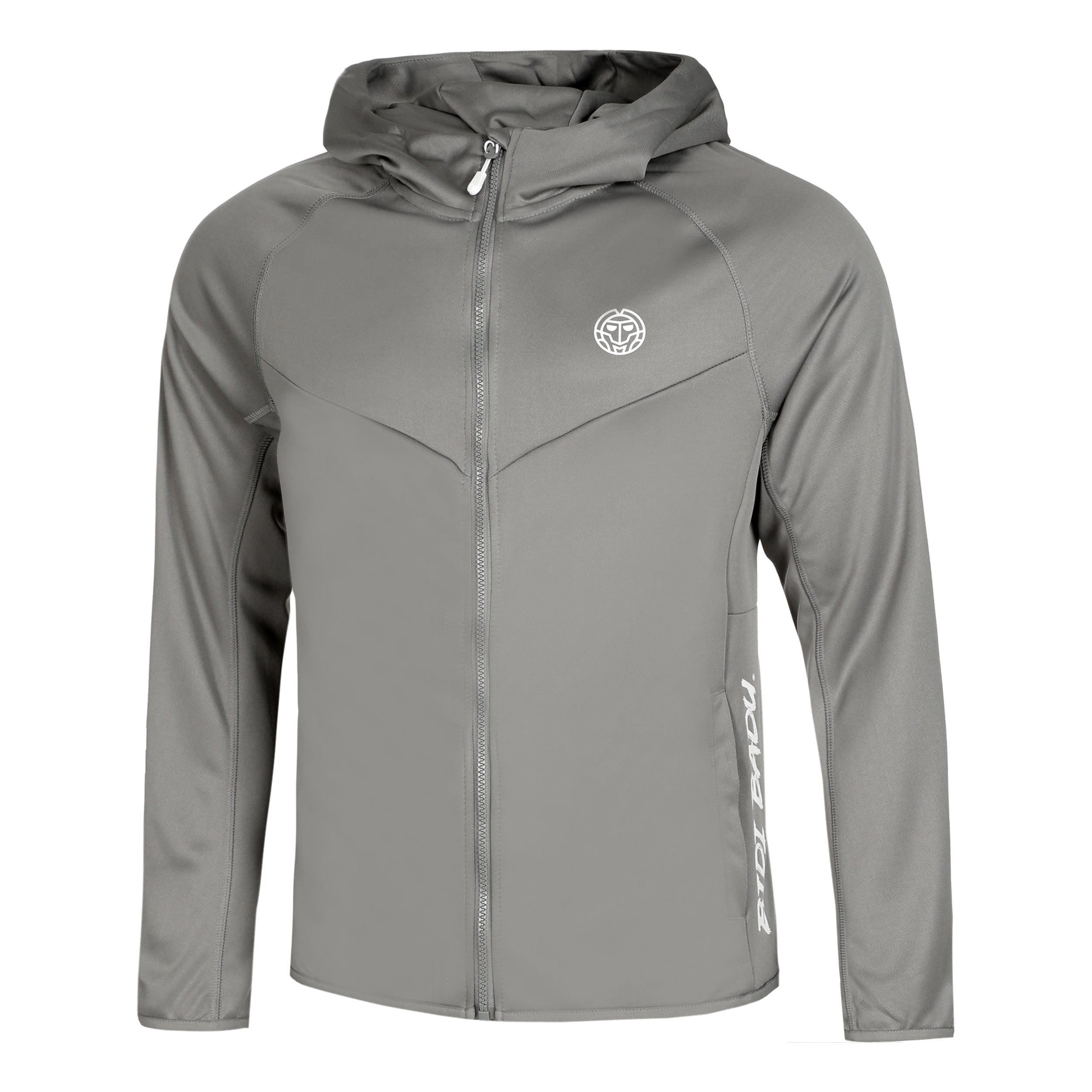 BIDI BADU Crew Hood Trainingsjacke Herren-Grau