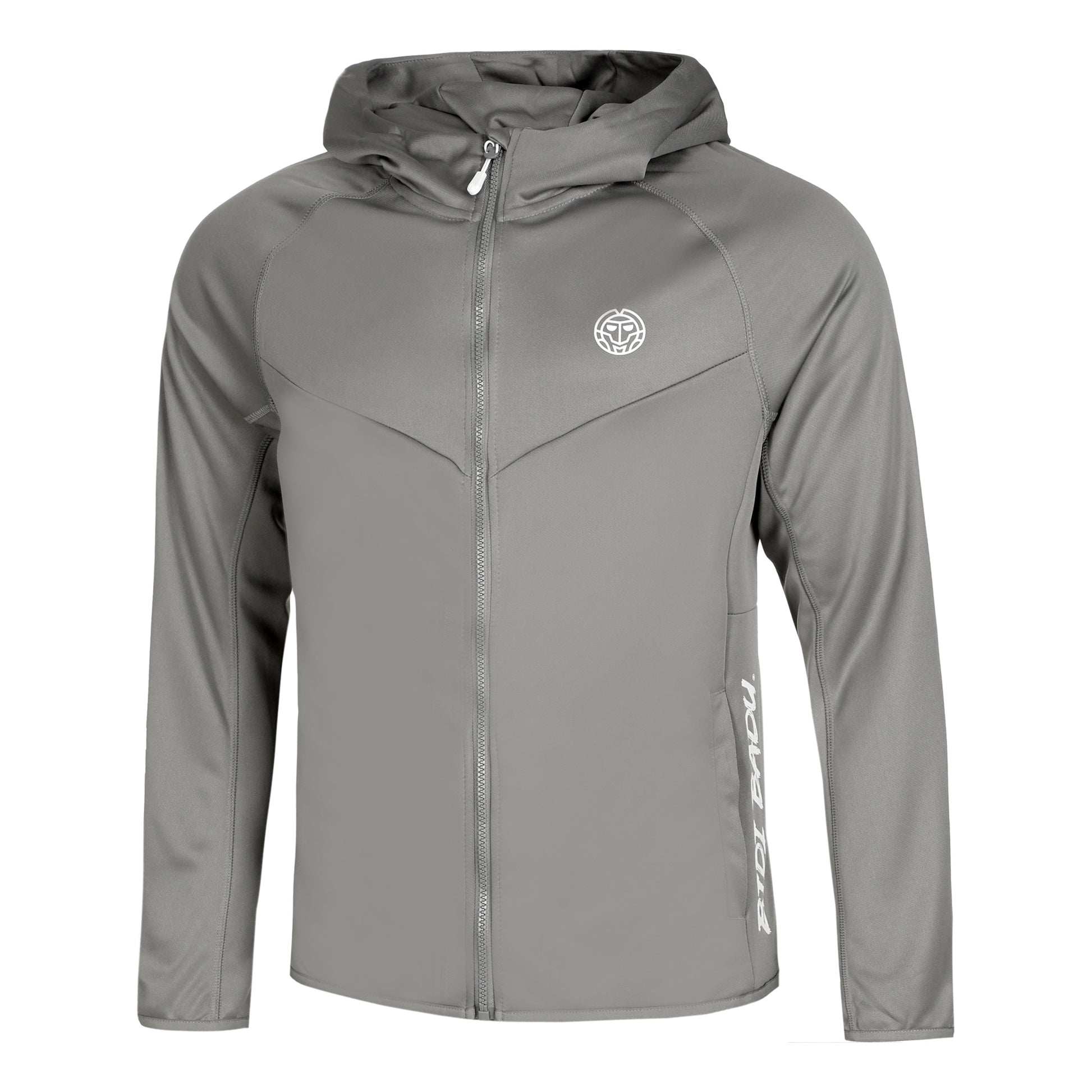 BIDI BADU Crew Hood Training Jacket Men-Grey