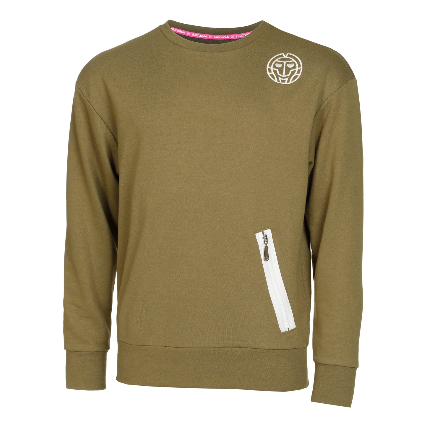 BIDI BADU Chill Crew Sweatshirt Herren-Oliv