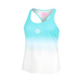 Crew Gradiant Tank-Top Mädchen-Türkis,Weiß