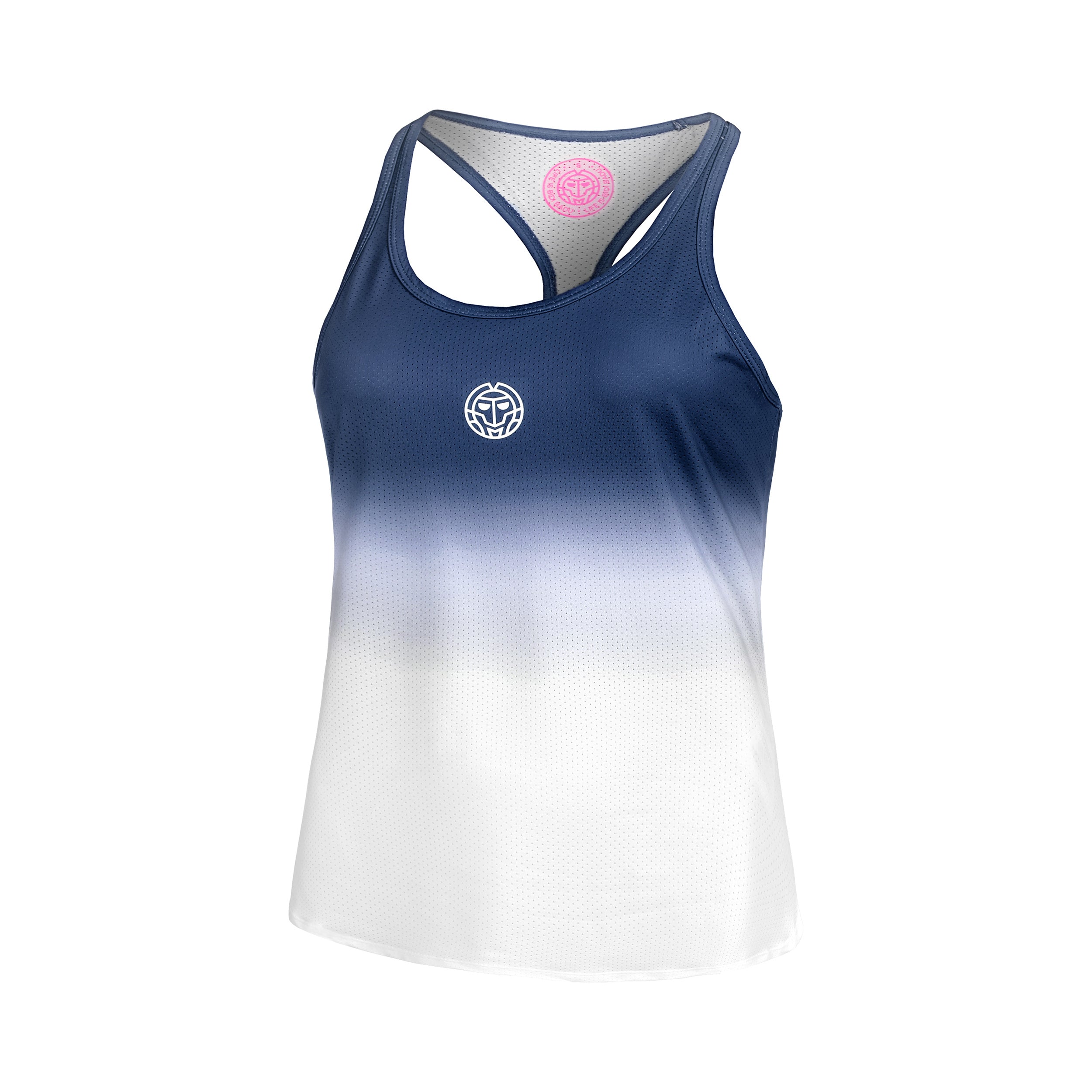 BIDI BADU Crew Gradiant Tank-Top Mädchen-Dunkelblau,Weiß