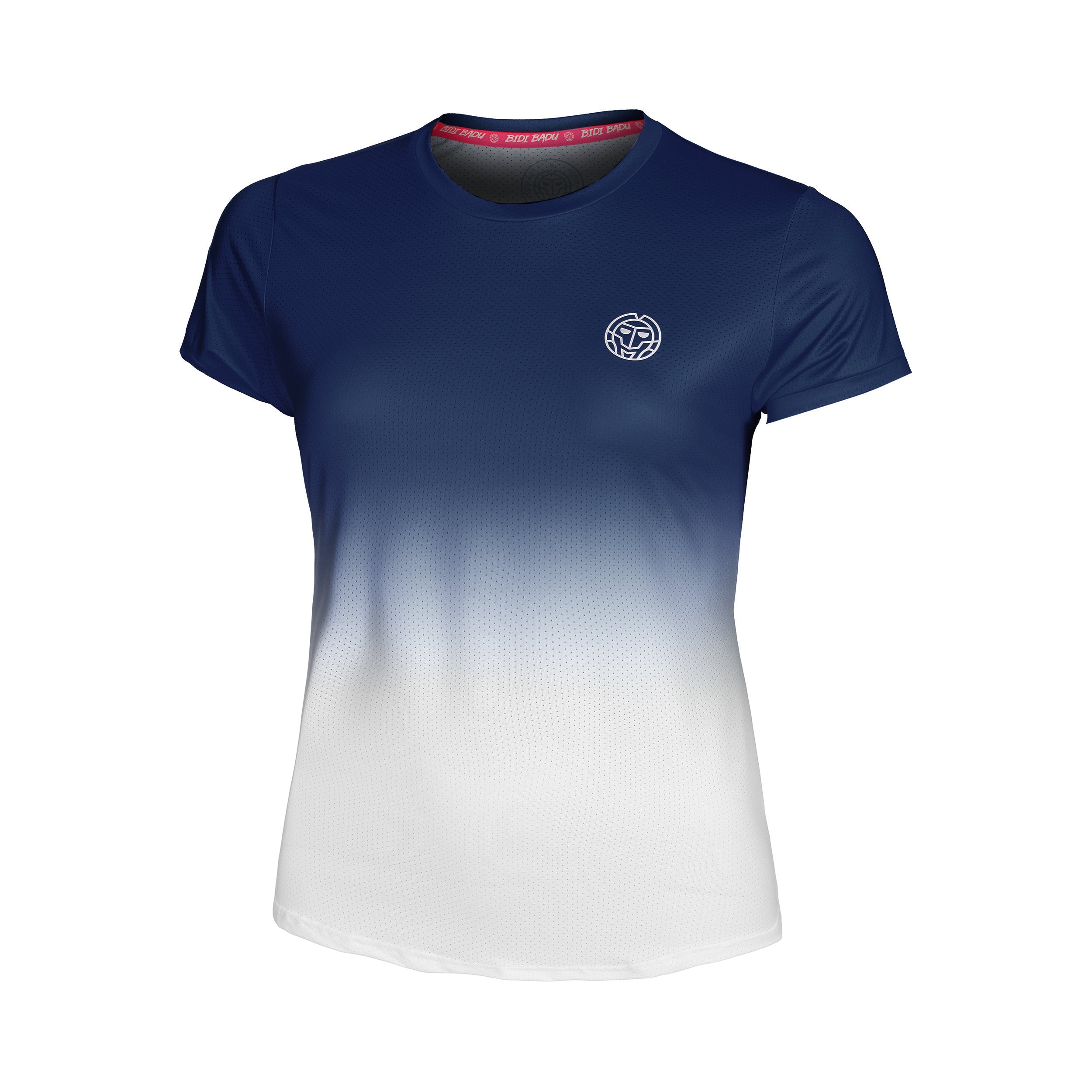 BIDI BADU Crew Gradiant T-Shirt Mädchen-Dunkelblau,Weiß