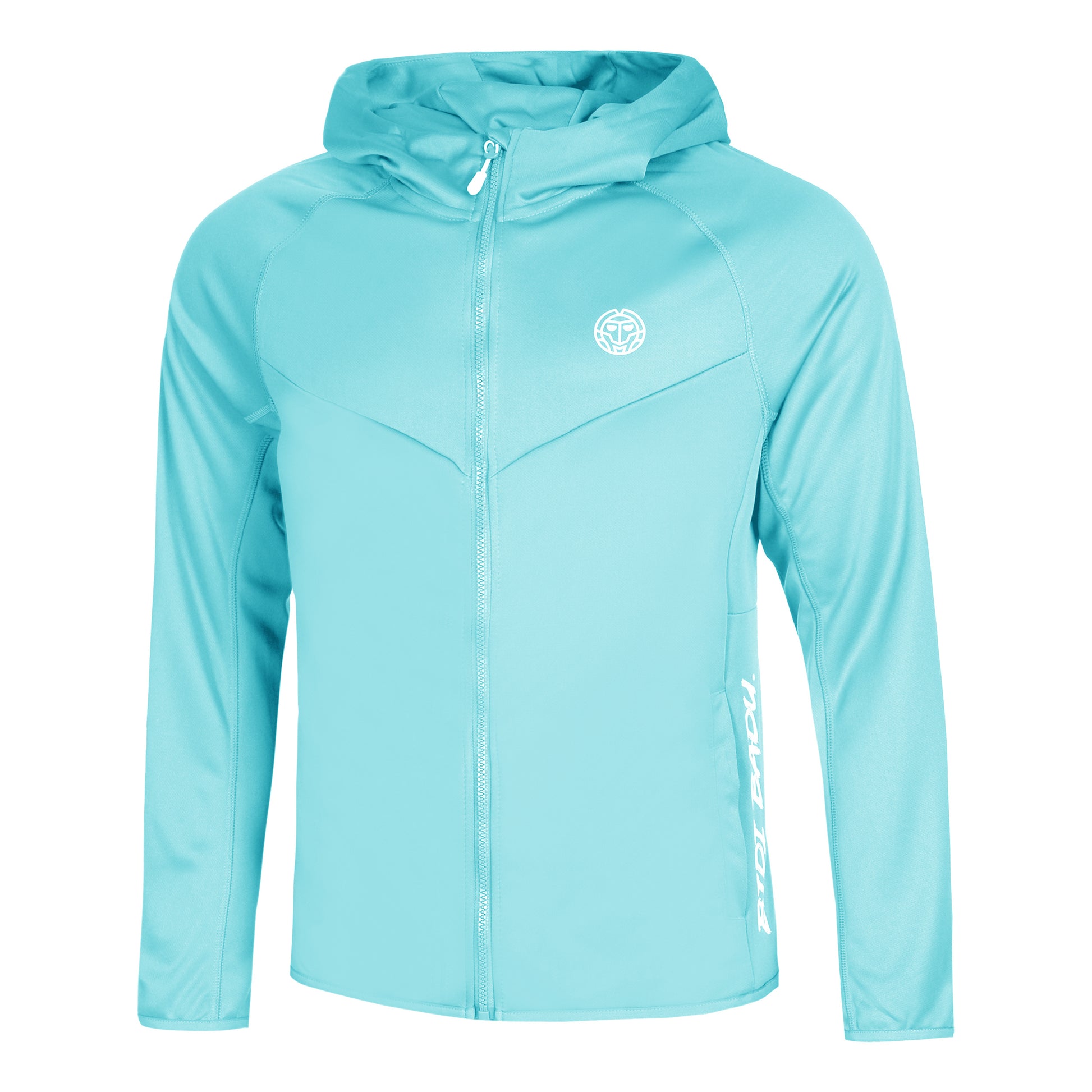 BIDI BADU Crew Hood Training Jacket Men-Turquoise