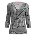 Crew V-Neck Long sleeve Women - black, white