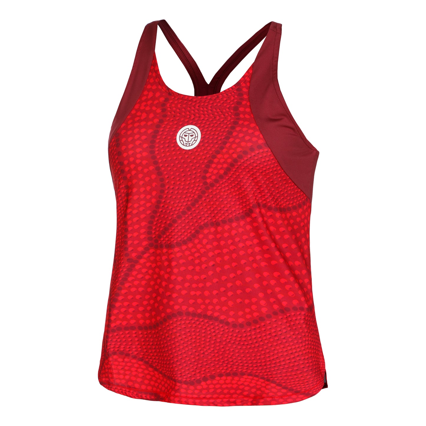 BIDI BADU Grafic Illumination Tank-Top Mädchen - dunkelrot,