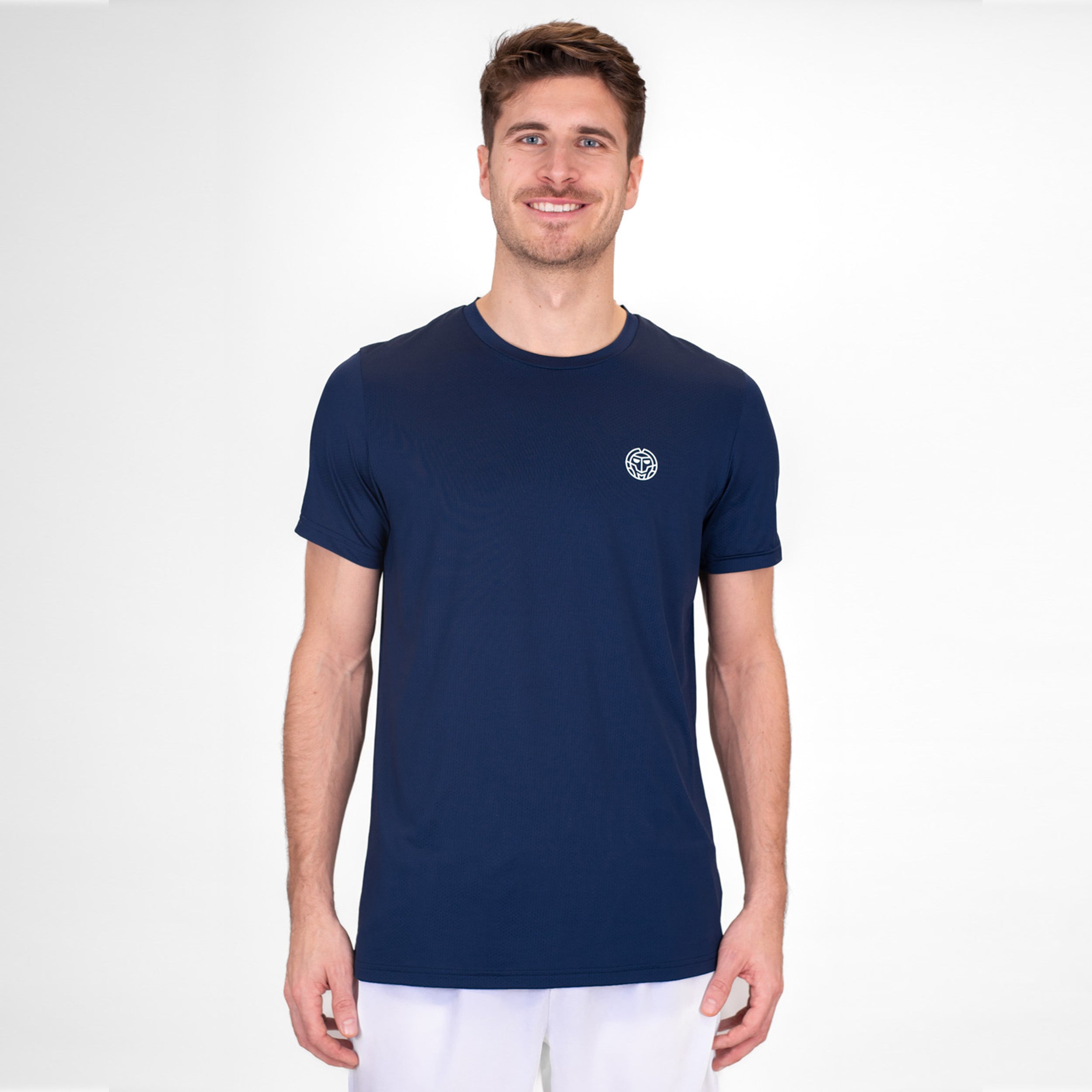 BIDI BADU Crew T-Shirt Herren-Dunkelblau