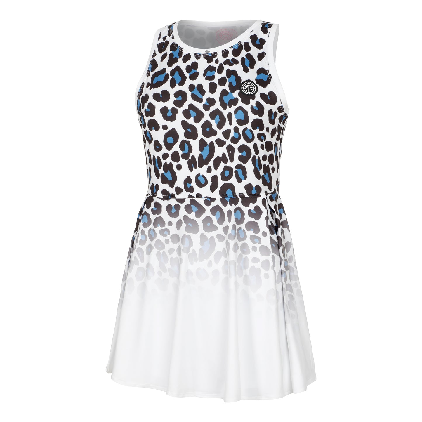 BIDI BADU Leoparty Styles 2in1 Kleid Damen-Weiß,Schwarz