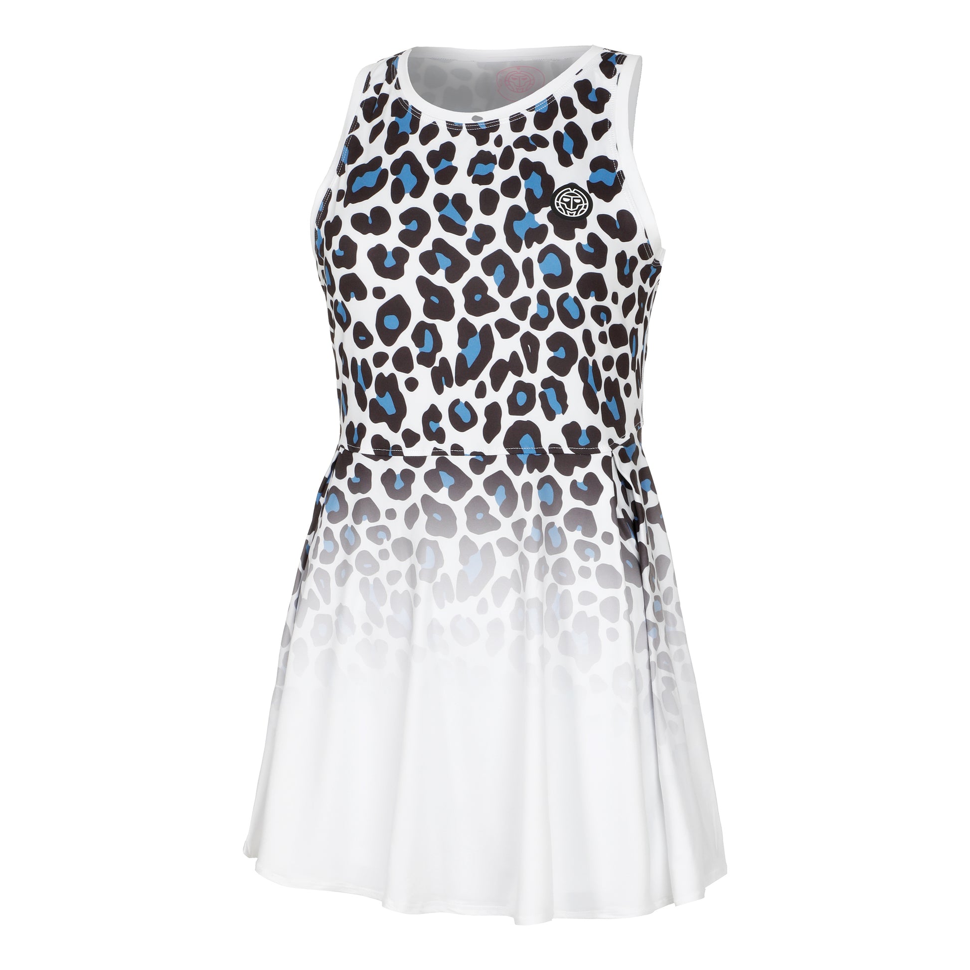 BIDI BADU Leoparty Styles 2in1 Kleid Damen-Weiß,Schwarz