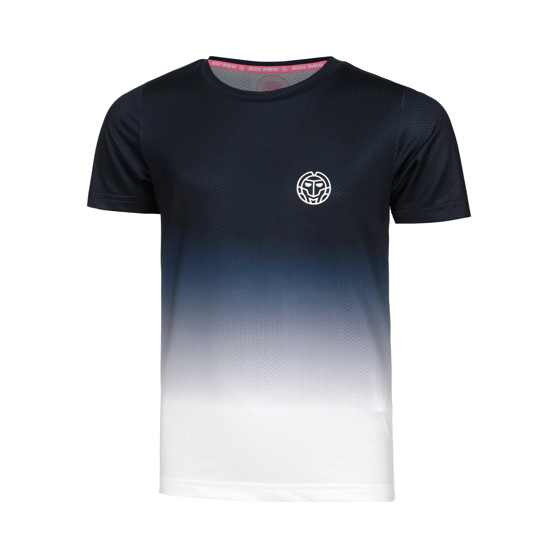 BIDI BADU Crew Gradiant T-Shirt Jungen-Dunkelblau,Weiß