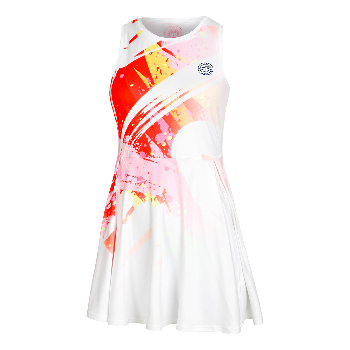 BIDI BADU Wild Arts Junior Kleid Mädchen - weiß, mehrfarbig