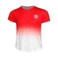 Crew Gradiant Junior T-Shirt Mädchen-Rot,Weiß