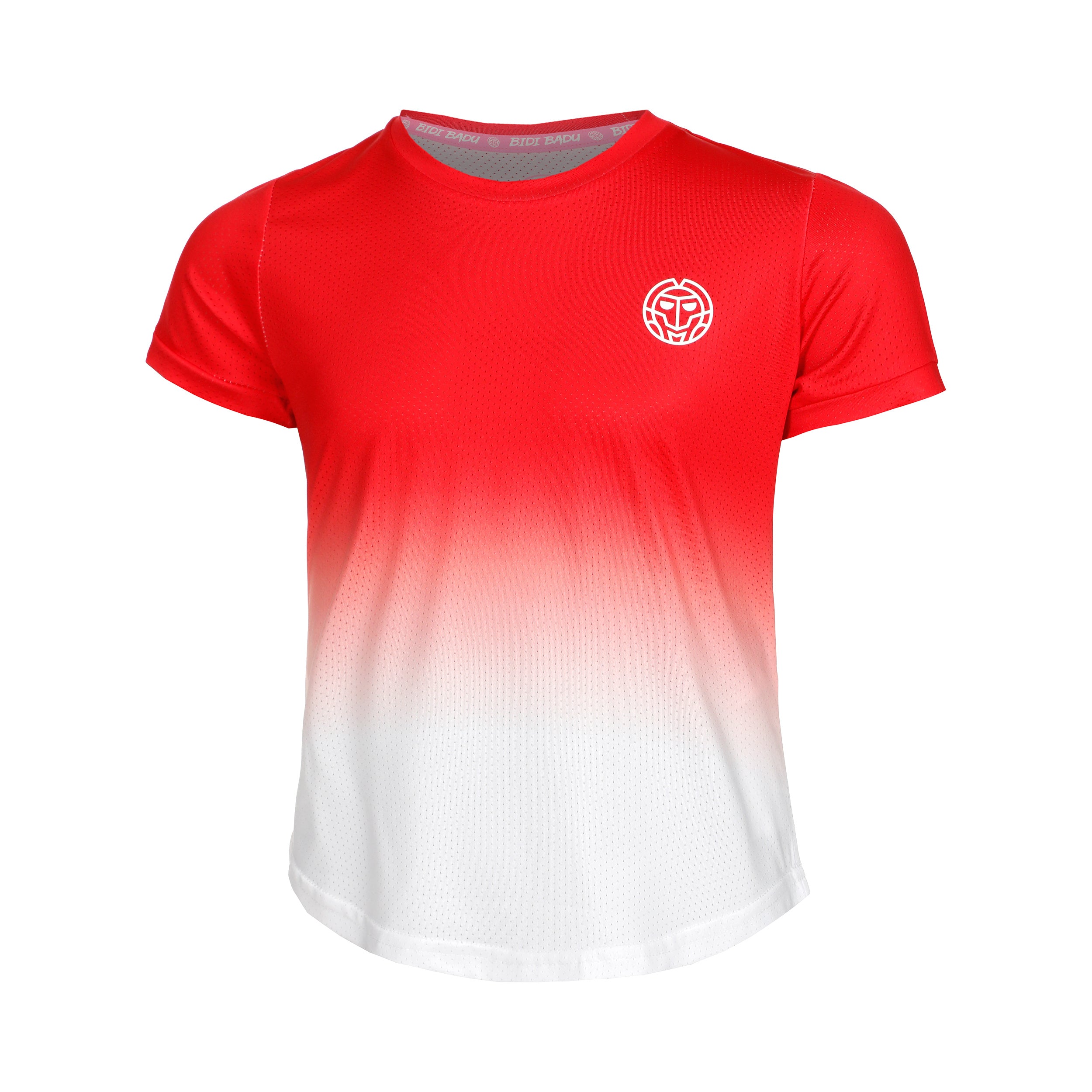 BIDI BADU Crew Gradiant Junior T-Shirt Girls-Red,White