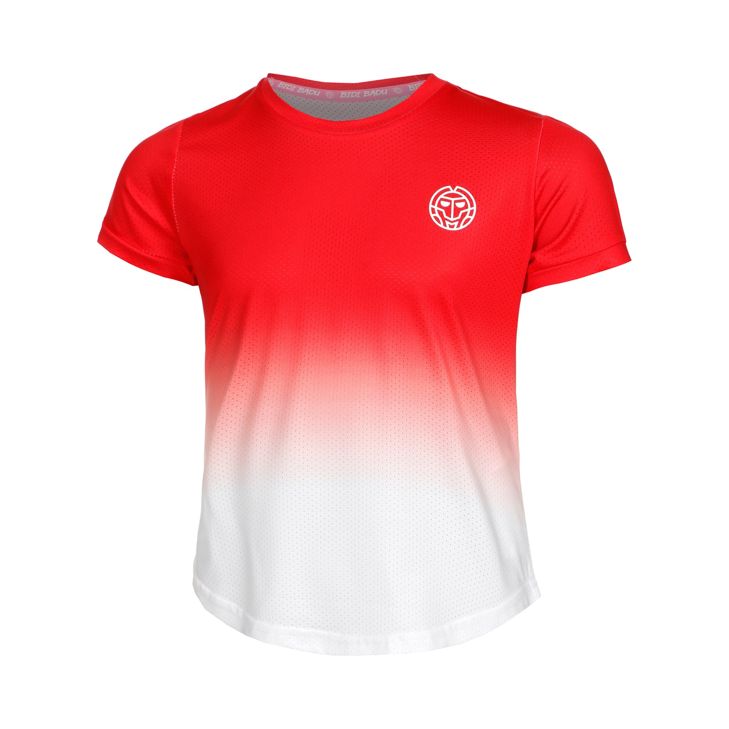 BIDI BADU Crew Gradiant Junior T-Shirt Girls-Red,White