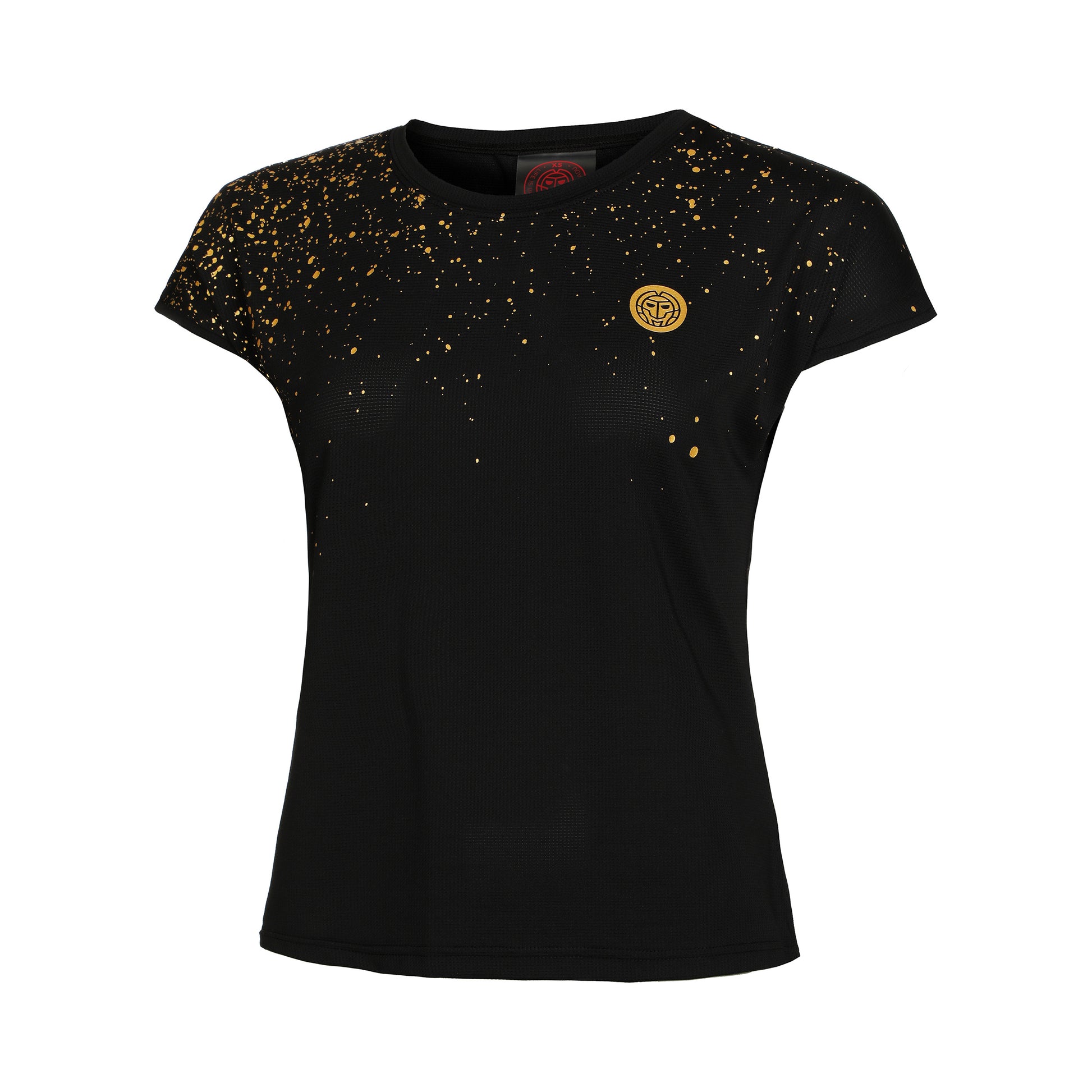 BIDI BADU Paris 2024 Junior Capsleeve T-Shirt Mädchen - schwarz, gold