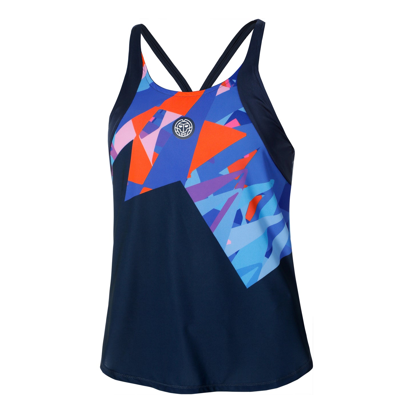 BIDI BADU Spike Tank-Top Damen-Dunkelblau,Mehrfarbig
