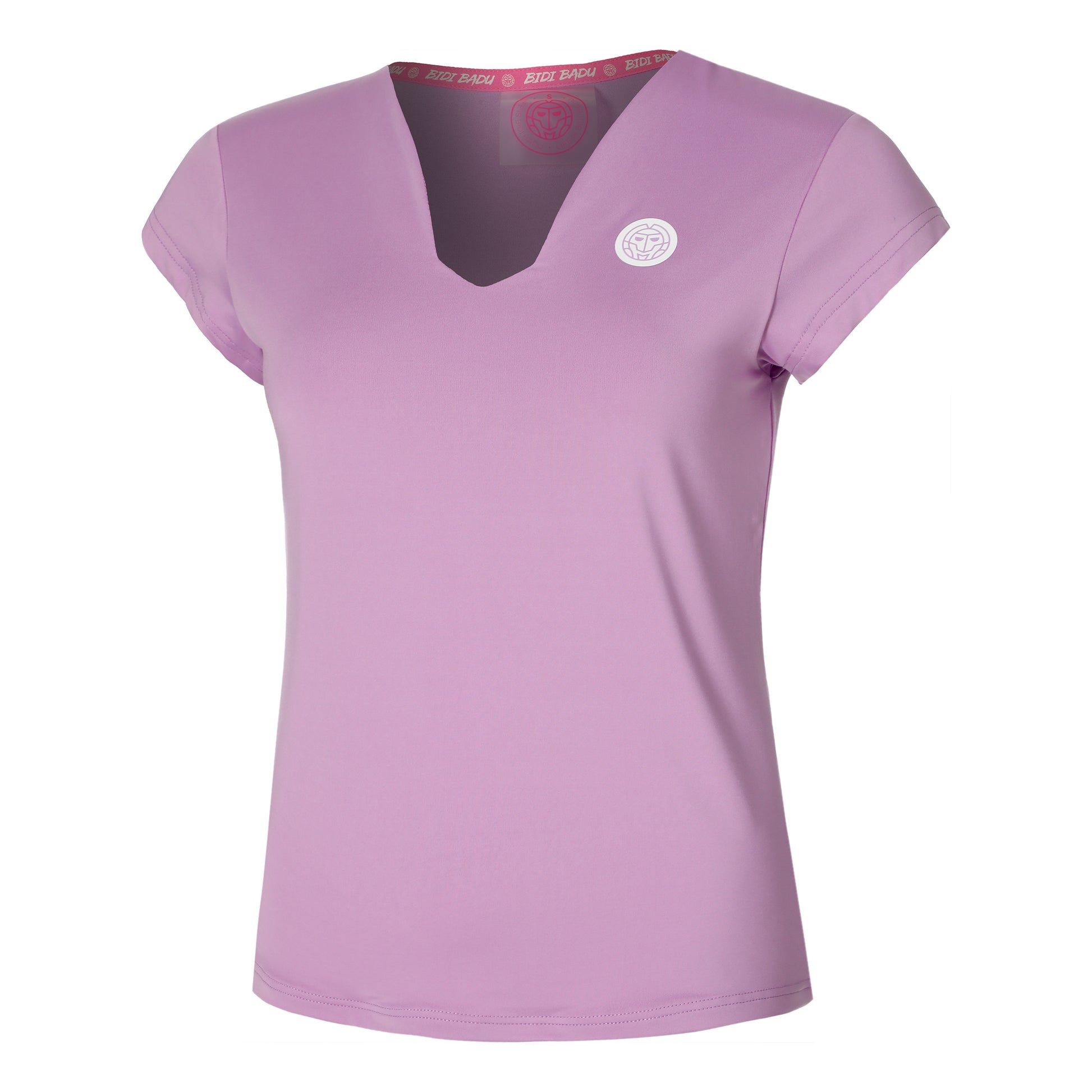 BIDI BADU Spike V-Neck T-Shirt Women-Violet