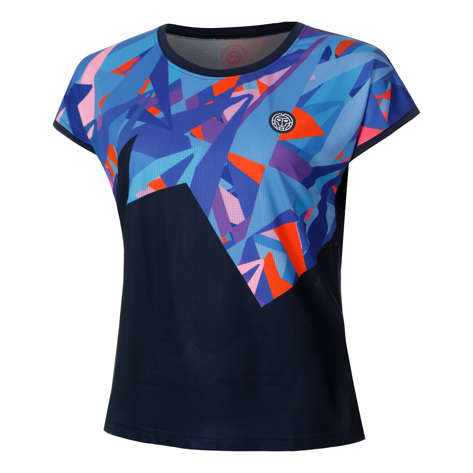 BIDI BADU Spike T-Shirt Women-Dark Blue,Multicoloured