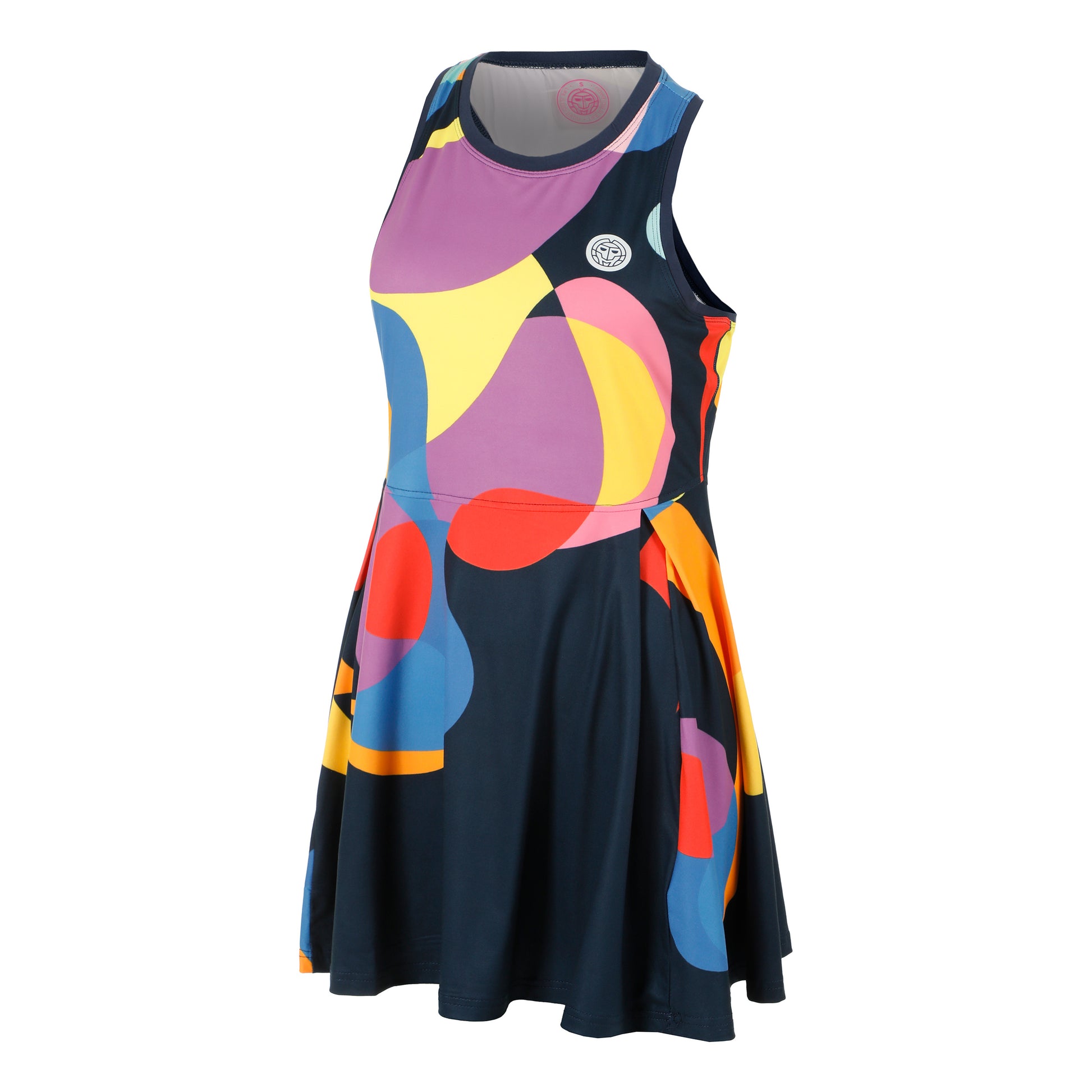 BIDI BADU Twiggy Kleid Damen-Dunkelblau,Mehrfarbig