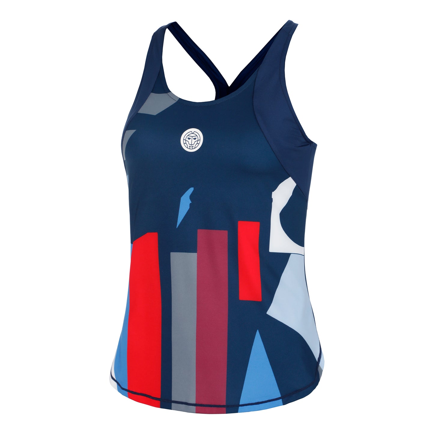 BIDI BADU New York 2024 Tank Top Women-Dark Blue,Multicoloured