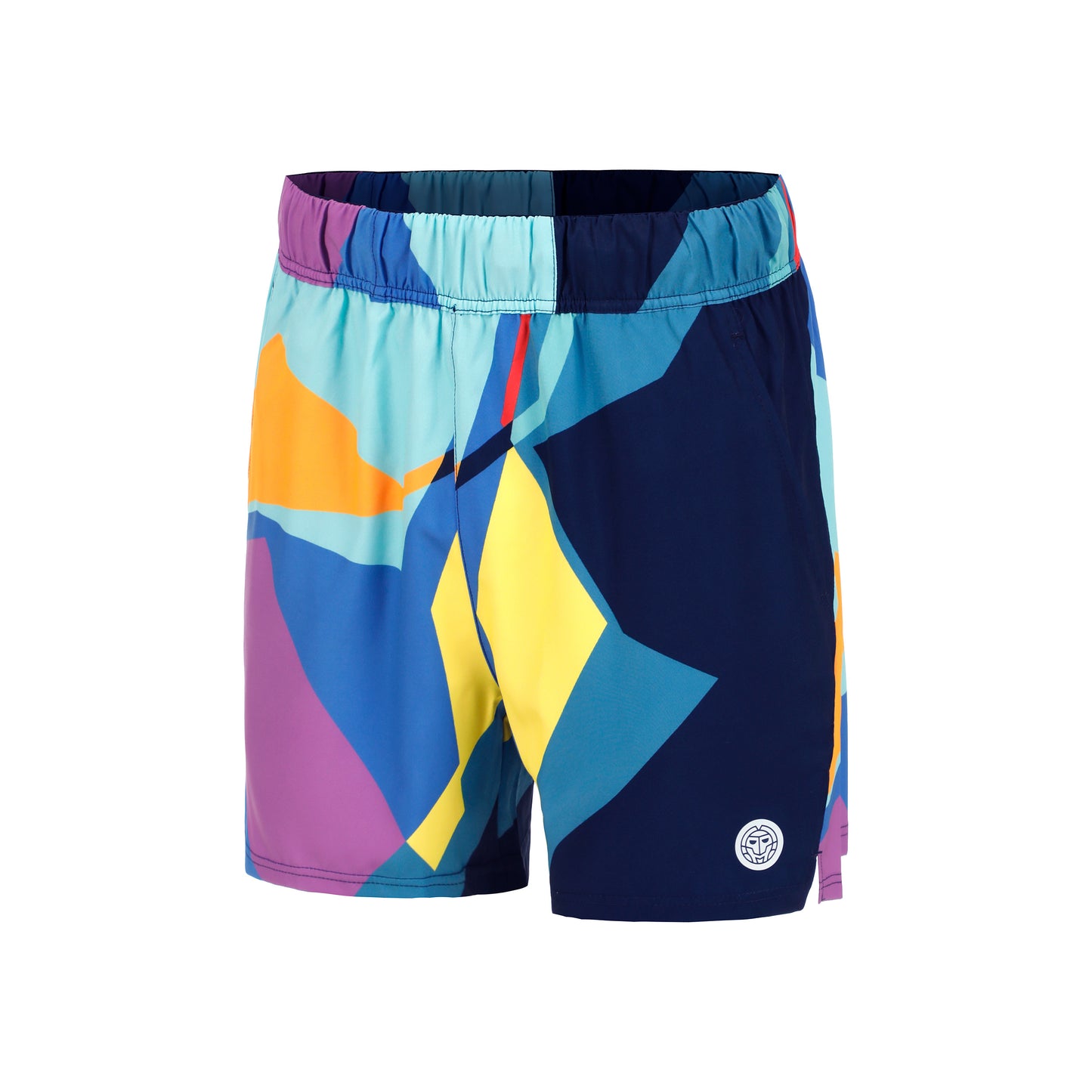 BIDI BADU Twiggy Shorts Men - dark blue, multicoloured