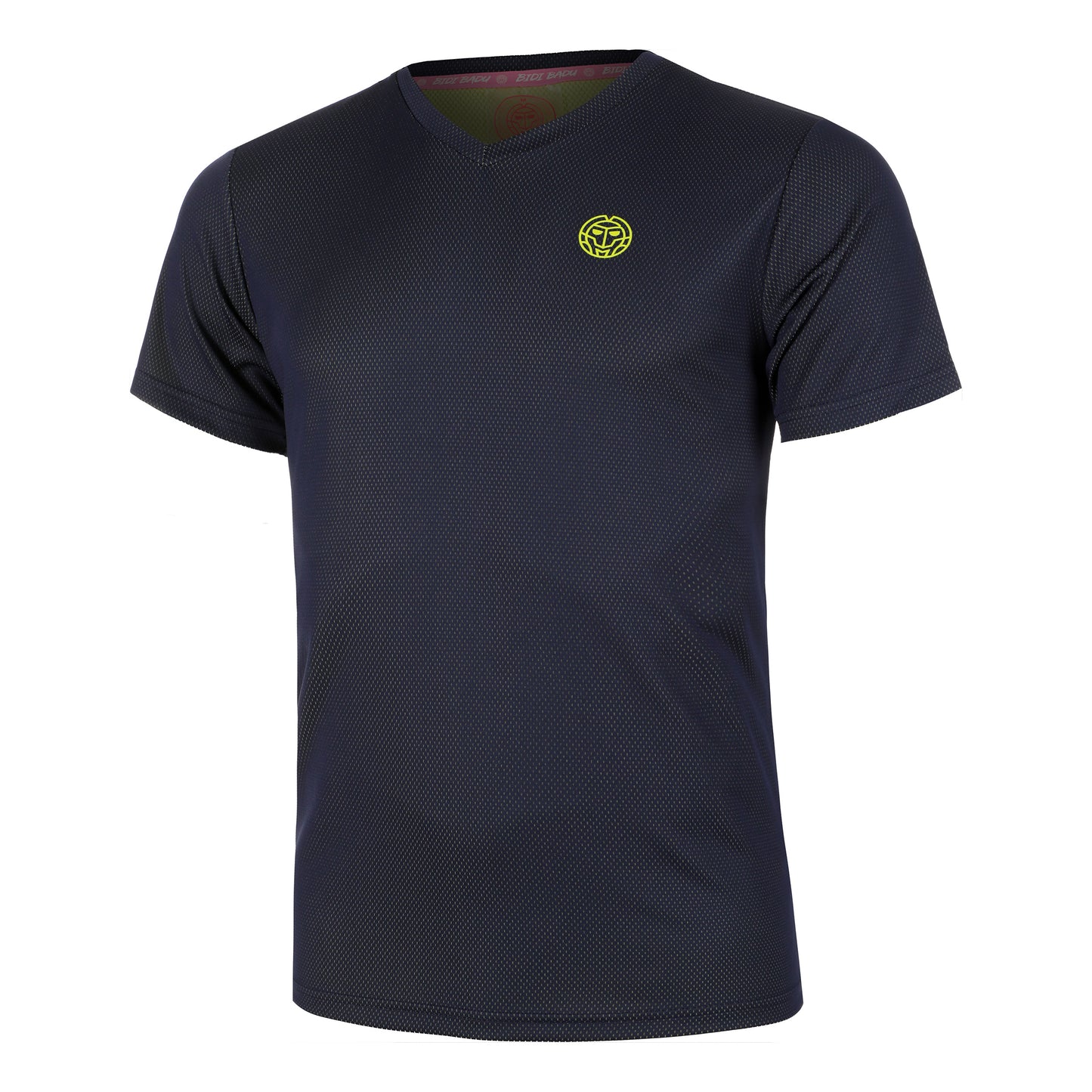 BIDI BADU Crew Inside Out T-Shirt Men-Dark Blue